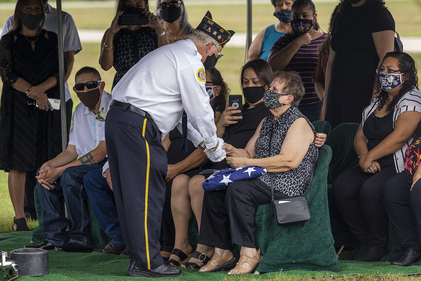 Veteran funeral